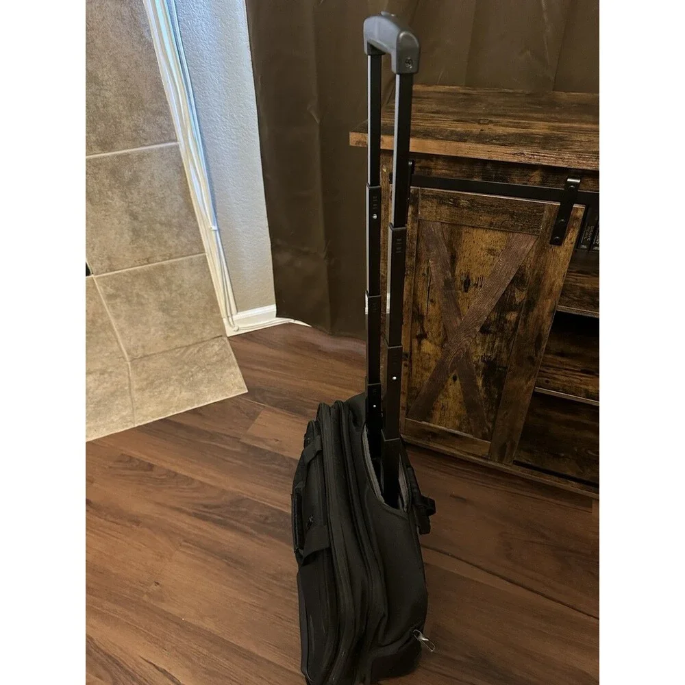 Premium Vankean Laptop Briefcase,Messenger Bag Work Wheeled Suitcase EUC